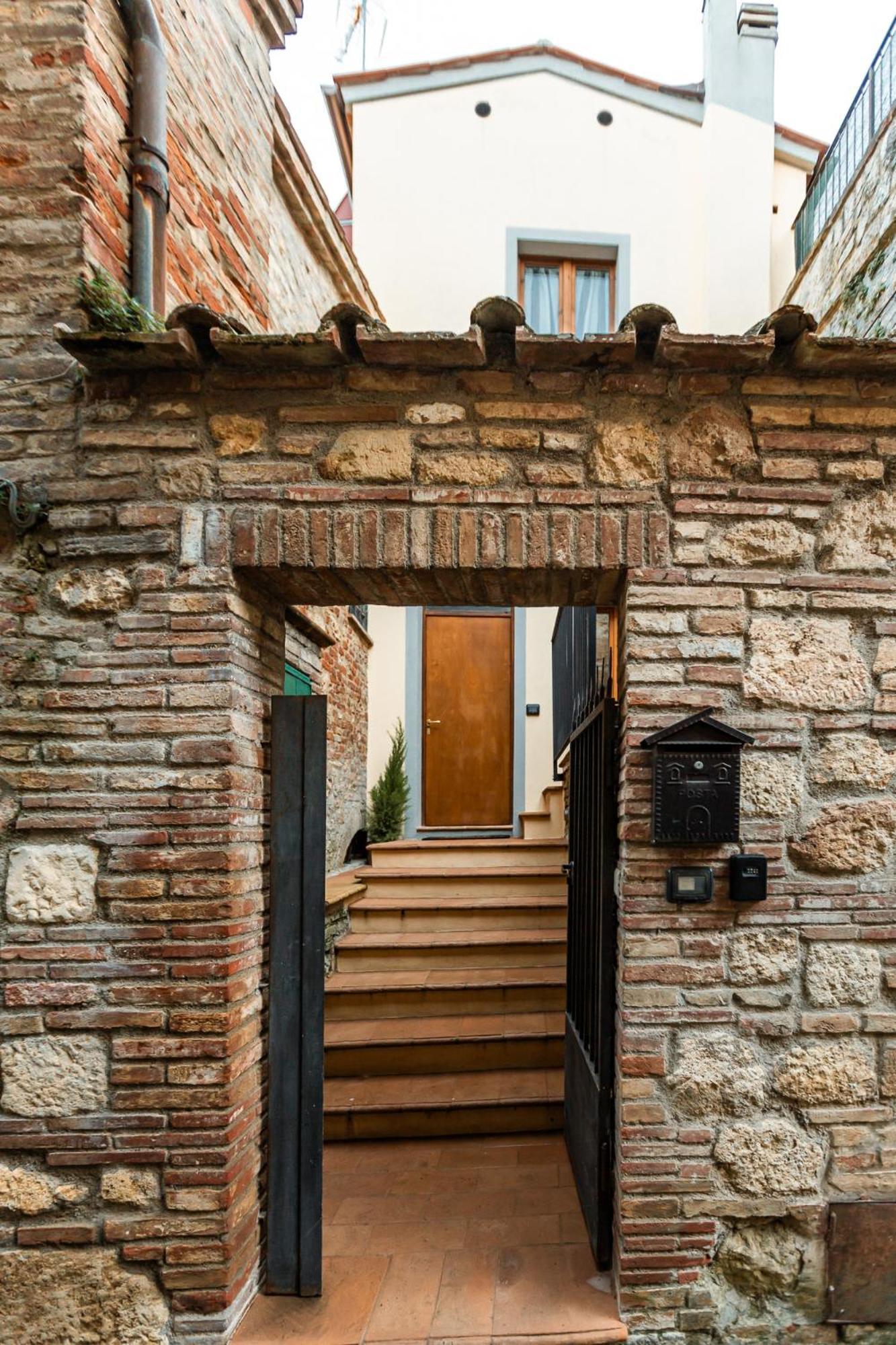 La Casa Dello Sdrucciolo Daire Montepulciano Stazione Dış mekan fotoğraf